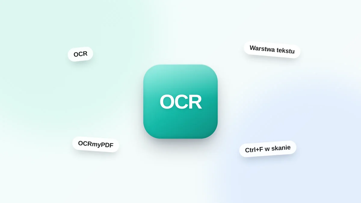 OCR PDF OCR PDF: rozpoznawanie tekstu w zeskanowanym dokumencie