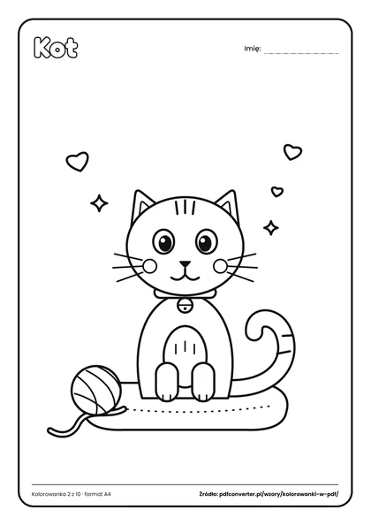 Podgląd: Kolorowanki w PDF